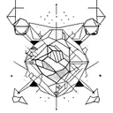 orion constellation tattoo design idea