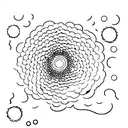 starry night by Van Gogh tattoo design idea