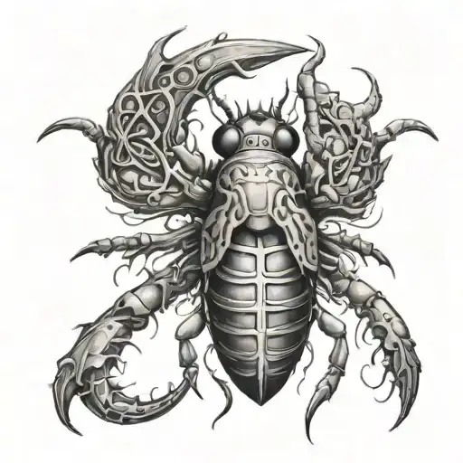 I want some kind of biblical insect or animal on my knee, or it could be some kind of significant biblical symbol tattoo design idea