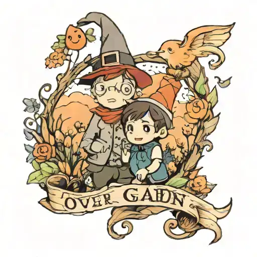 over the garden wall tattoo design idea