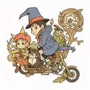 over the garden wall tattoo design idea