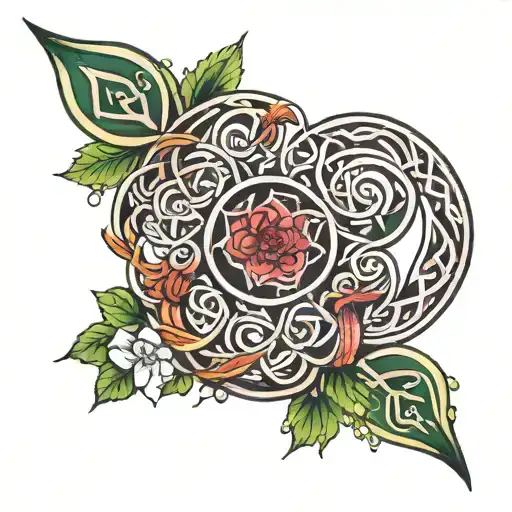 brittany celtic  tattoo design idea
