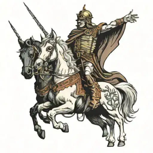 Four horseman of the apocalypse   tattoo design idea