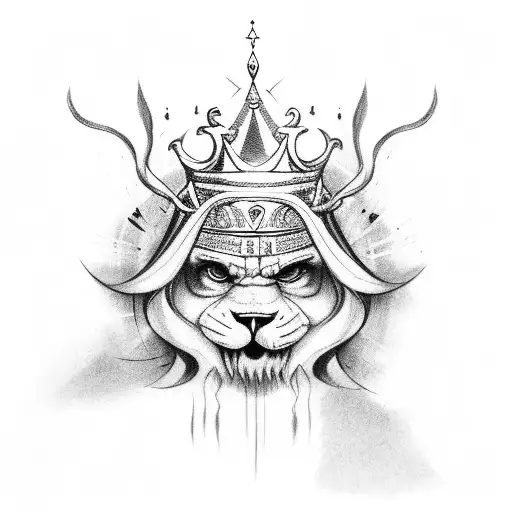 king boo tattoo design idea