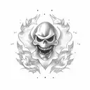ghost from Mario tattoo design idea