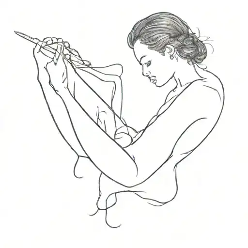 There's escape in escaping  tattoo design idea