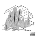 Yosemite Valley tattoo design idea