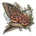 memorial tattoo for father who passed away  tattoo tattoo design idea