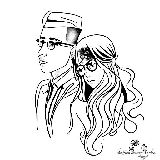 Allen and Sofia tattoo design idea