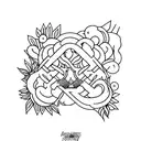 Allen and Sofia tattoo design idea