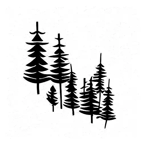 Lebanon map with cedar tattoo design idea