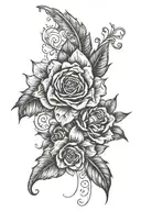 Script tattoo tattoo design idea