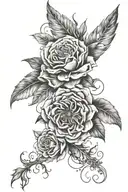 Script tattoo tattoo design idea