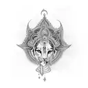 krishna tattoo design idea