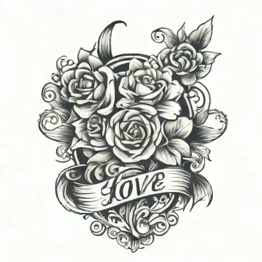 love mom tattoo tattoo design idea