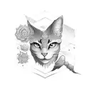 filler clouds tattoo design idea