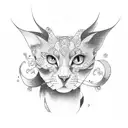 filler clouds tattoo design idea