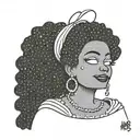 Marge Simpson tattoo design idea