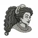 Marge Simpson tattoo design idea