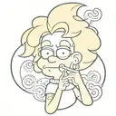 Lisa Simpson smoking tattoo design idea