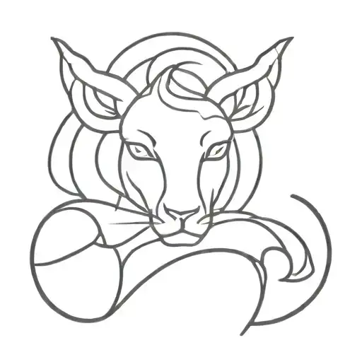 The sin of pride tattoo design idea