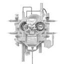 Incorporate electrical engineering symbols into a tattoo inspired by video games tattoo design idea