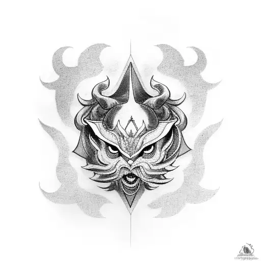 asura tattoo design idea
