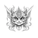 asura tattoo design idea