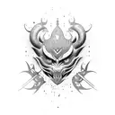 asura tattoo design idea