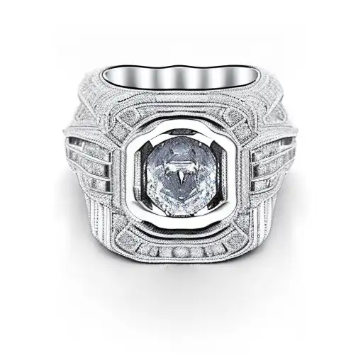 men's wedding ring, biker style, colour red and white word : Anastasia tattoo design idea