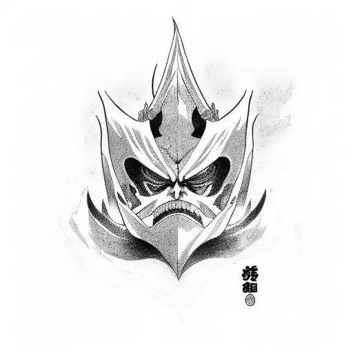 ichigo bankai tattoo design idea