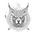 Gear patern tattoo design idea