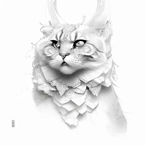 presents tattoo design idea