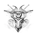 sagittarius + time tattoo design idea