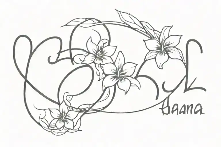 ohana   1968 1975 2004 tattoo design idea