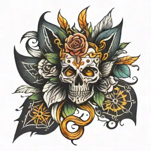 anker f l f tattoo design idea