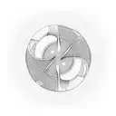 Yin and Yang, best friends tattoo design idea