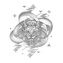 past, present and future tattoo design idea