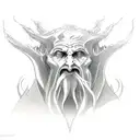 Argonath Lord of the rings tattoo design idea