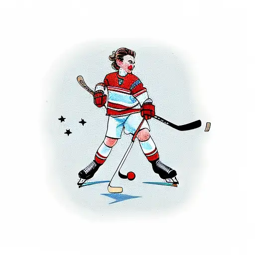 hockey, figure skating, son, daughter, clocks, wife, family, dachshund tattoo design idea