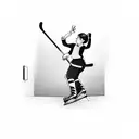 hockey, figure skating, son, daughter, clocks, wife, family, dachshund tattoo design idea