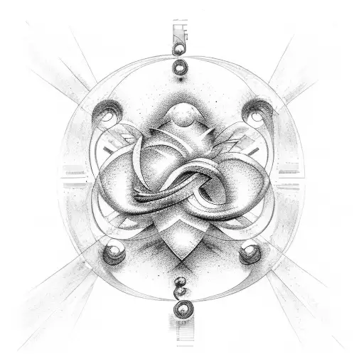 To infinity and beyond with the infinity symbol tattoo design idea