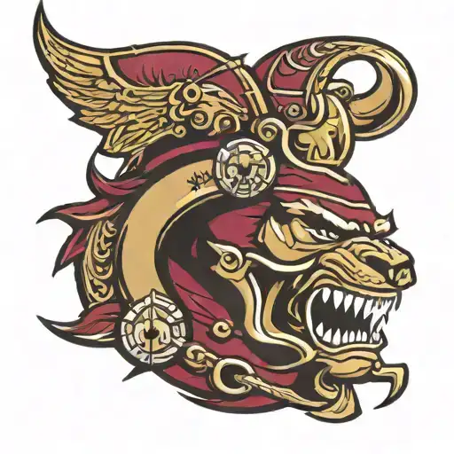 Florida state football tattoo design idea