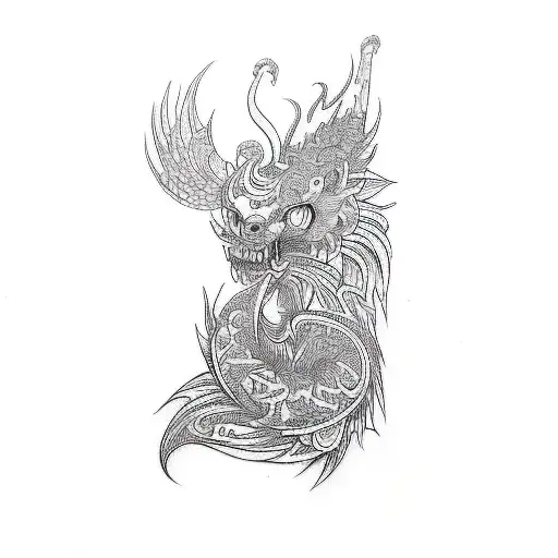 marco one piece  tattoo design idea