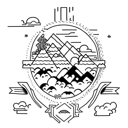 Names of my kids: Jash and Pehl tattoo design idea