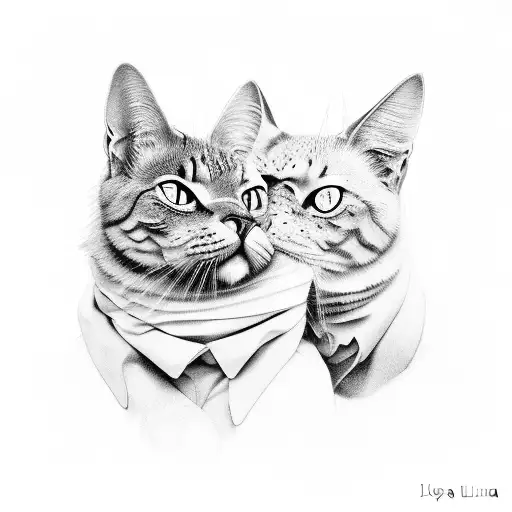 Luca & Luna tattoo design idea