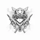 Kurapika judgement chain tattoo design idea