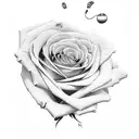 roses and rosary full sleeve tattoo  tattoo design idea