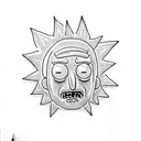 Rick And Morty tattoo design idea