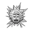 Rick And Morty tattoo design idea
